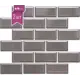 Декоративная мозаика Nsmosaic PR4595-35 уп 2 шт 29.50x29.10 см цвет Темно-серый