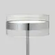 Настольная лампа светодиодная Crystal Lux 510/2521нейтральный белый свет цвет серый/серебристый