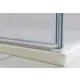 Душевой уголок Vincea Extra VSR-1E901090CLGM прямоугольный 90x90см антрацит профиль эффект стекла прозрачное закаленное стекло