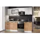 Кухонный гарнитур Эра 08-179500 08-179500 240x200x60 см ЛДСП цвет белый, бежевый