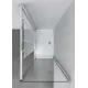 Душевой уголок Vincea Soft VSR-3SO8015CL прямоугольный 150x80см хромированный профиль эффект стекла прозрачное закаленное стекло