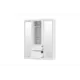 Шкаф-купе Bts 210x160х58.2 см 7 полок лдсп цвет белый