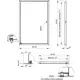 Ревизионный люк Лючки.РФ сантехнический Комфорт с замком 50x80
