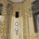 Душевая кабина Niagara NG-7715G 90x90x215 низкий поддон 1/4 круга 15 см стенки золото