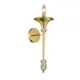 Настенный светильник Crystal Lux MIRACLE MIRACLE AP1 GOLD цвет прозрачный