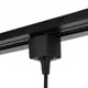 Коннектор жесткий для шинопровода Elektrostandard 85120/00 однофазный цвет черный