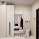 Комплект мебели для прихожей Homegrad Boston Цб-00017979 140x250x35.3 см ЛДСП цвет белый