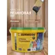 Краска резиновая Zerwood KR матовый цвет черный 3 кг