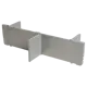 Перегородка для ящика Hettich Orga Store 820IAKB600 15x6.8x61.5 см пластик цвет серый