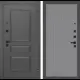 Входная дверь Labirintdoors Орлеан П29 правый 205x88см цвет муар серый 7024 матовый/серый софт рельеф