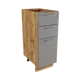 Шкаф 601845546080 Сурская мебель 50x81.6x47.8 см МДФ цвет серый