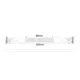 Коннектор Crystal lux Clt 0.211 05 bl гибкий для соединения трековых шинопроводов однофазный цвет черный