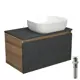 Комплект тумба Bauedge Bau Dream 80см с раковиной BD2428