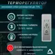 Полотенцесушитель электрический Termoprime 554x600 мм 80 Вт с терморегулятором Лесенка цвет хром
