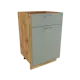 Шкаф 601845546160 Сурская мебель 30x81.6x47.8 см МДФ цвет голубая лагуна
