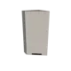 Шкаф 601845546356 Сурская мебель 30x71.6x31.8 см МДФ цвет серый