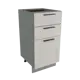 Шкаф 601845546381 Сурская мебель 40x81.6x47.8 см МДФ цвет серый