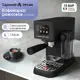 Кофеварка рожковая Zigmund & Shtain Al caffe ZCM‑882 с капучинатором черный