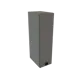Шкаф 601845546388 Сурская мебель 20x71.6x31.8 см МДФ цвет темно-серый