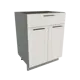 Шкаф 601845546312 Сурская мебель 60x81.6x47.8 см МДФ цвет белый