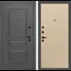 Входная дверь Labirintdoors Орлеан П05 левый 205x96см цвет муар серый 7024 матовый/венге светлый