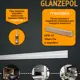 Молдинг настенный Glanzepol GPD-21-50, 36x2000мм 50 шт, цвет белый