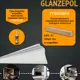 Плинтус потолочный Glanzepol GPL-17-10 полистирол, 2000x185x75