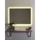 Зеркало для ванной Alfa mirrors Niko-75 Niko-75Vzd с подсветкой 70x50см