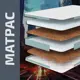 Матрас Godrest Hanon 72720_140_200 140x200x8.2 см беспружинный 2-спальный