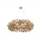 Люстра подвесная Crystal Lux Garden sp9 d800 gold 16 ламп 37 м² цвет золото