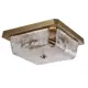 Люстра потолочная Crystal Lux Damian pl4 brass 4 лампы 6 м² цвет латунь