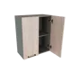 Навесной шкаф 601845546459 Сурская мебель 60x71.6x31.8 см ЛДСП цвет бежевый