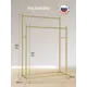 Вешалка Урал агро Вешалка 1150 №2 (золото) 100x150x45 см Металл цвет золото