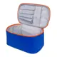 Косметичка Handy home 14x12x22 см полиуретан цвет синий/оранжевый
