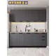 Кухонный гарнитур Дсв мебель 30000000569 200x153.2x47.8 см ЛДСП цвет графит
