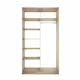 Гардеробная Мебельная компания е1 550015 121x220x51 см цвет бежевый