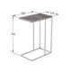 Журнальный столик квадратный Калифорния 50x31 см Агами серый мрамор