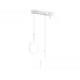 Светильник подвесной светодиодный Ambrella Light Comfort с пультом управления 10 м² регулируемый белый свет цвет белый