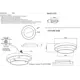 Люстра потолочная светодиодная Crystal Lux Flor Cu_0651_101 6 м² нейтральный белый свет цвет серый