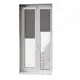 Рулонная штора блэкаут Унистайл RKRBLSER048155, 48x155 см, цвет серый