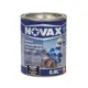 Эмаль молотковая по ржавчине Novax цвет чёрный 0.8 л