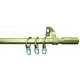 Карниз однорядный Цилиндр 160 см металл цвет матовое золото