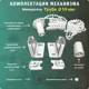 Рулонная штора Декомаркет однотонная 30x230 см цвет серый