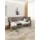 Кровать Solarius Тахта сплошное основание 100 x 101 x 190 см дерево цвет мокко мусс;платиновый