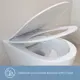 Инсталляция Teymi Aina 52 T70011 с клавишей Lina хром глянцевый T70102CH и унитаз подвесной безободковый ADT 52.5x36 микролифт белый матовый конус