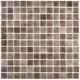 Мозаика Вива Atlantis Moca 31.5x31.5 см стеклянная цвет коричневый