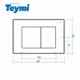 Инсталляция Teymi Aina 50 T70033 с клавишей Aina белый матовый T70020WM и унитаз подвесной безободковый ADT 52.5x36 микролифт серый матовый овал