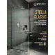 Душевая перегородка Doccia GLASS109/SA/4CHROMEGL 109x195см хромированный профиль