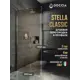 Душевая перегородка Doccia GLASS890/BR/4CHROMEGL 89x195см хромированный профиль