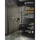 Душевая перегородка Doccia GLASS990/BRMT/4CHROMEGL 99x195см хромированный профиль